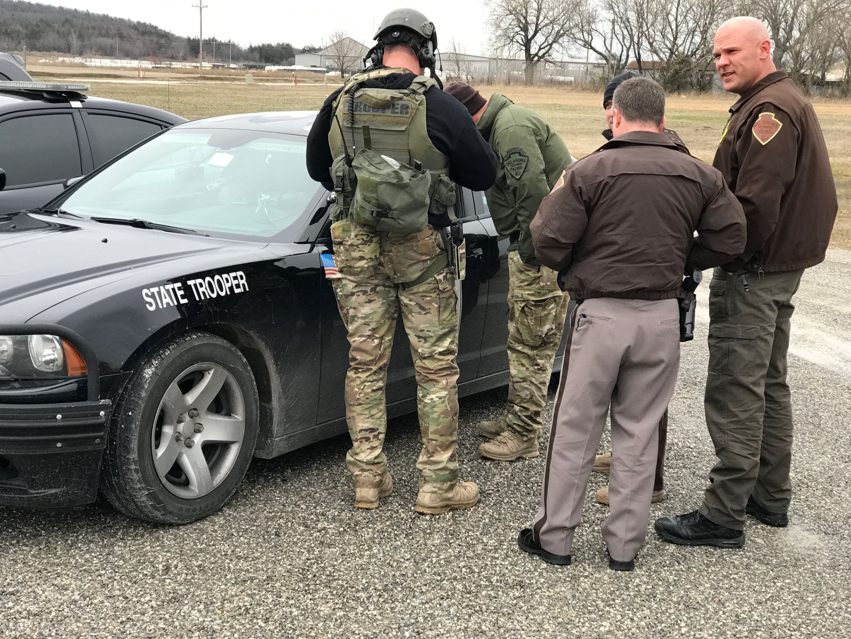 Armed standoff underway in Allen